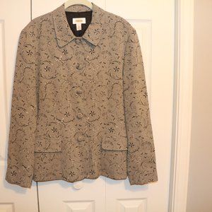 Talbots Light Weight Jacket Size 12